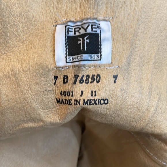 FRYE Women's Phillip Harness Tall Boots Size 7B in Black - Picture 7 of 8